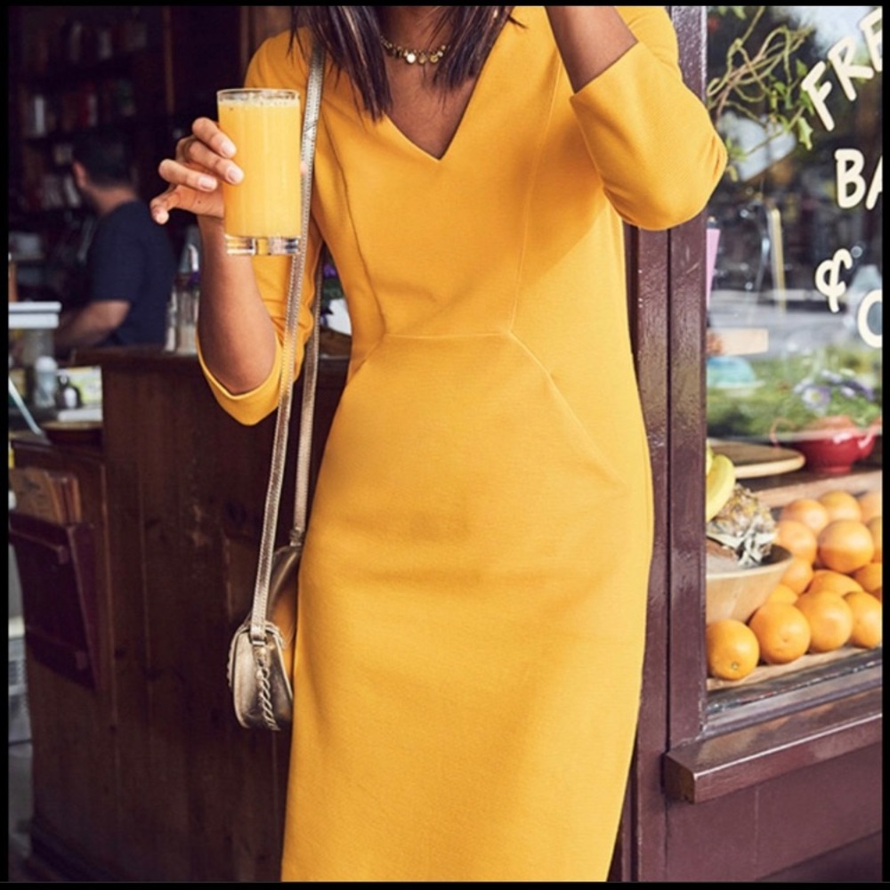 Boden Women’s Sunshine Yellow Dress 6 Regular, gorgeous!
